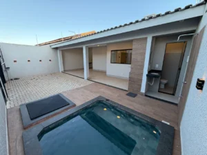 Casa de 3 Quartos com Piscina
